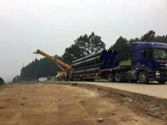 新县自来水工程用TPEP防腐螺旋91视频APP污视频(图3)